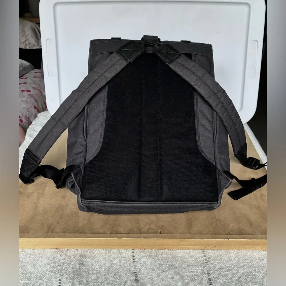 Victorinox Architecture Urban Escalades Flapover Laptop Backpack Grey 16”x11”x4”